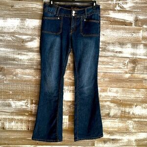 “Fantasy Cut” Blue Jeans size 8